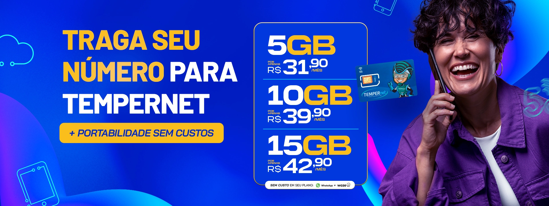 Banner dados móveis